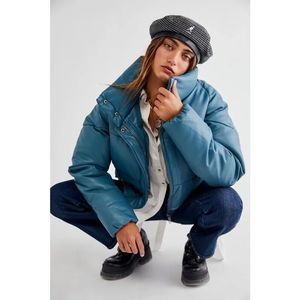 Free People X Apparis Jemma Vegan Puffer Jacket Size XL. H